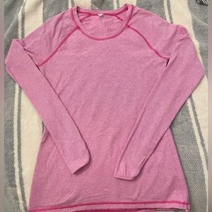 Pink athleta top